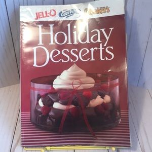 Jell-o holiday desserts softcover cookbook